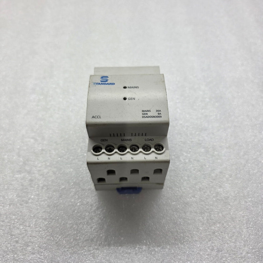 STANDARD ASPIDA ACCL AUTOMATIC CHANGEOVER WITH CURRENT LIMITER 30/9A