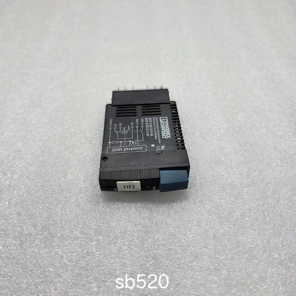 PHOENIX CONTACT ECP 6 ELECTRONIC CIRCUIT BREAKER