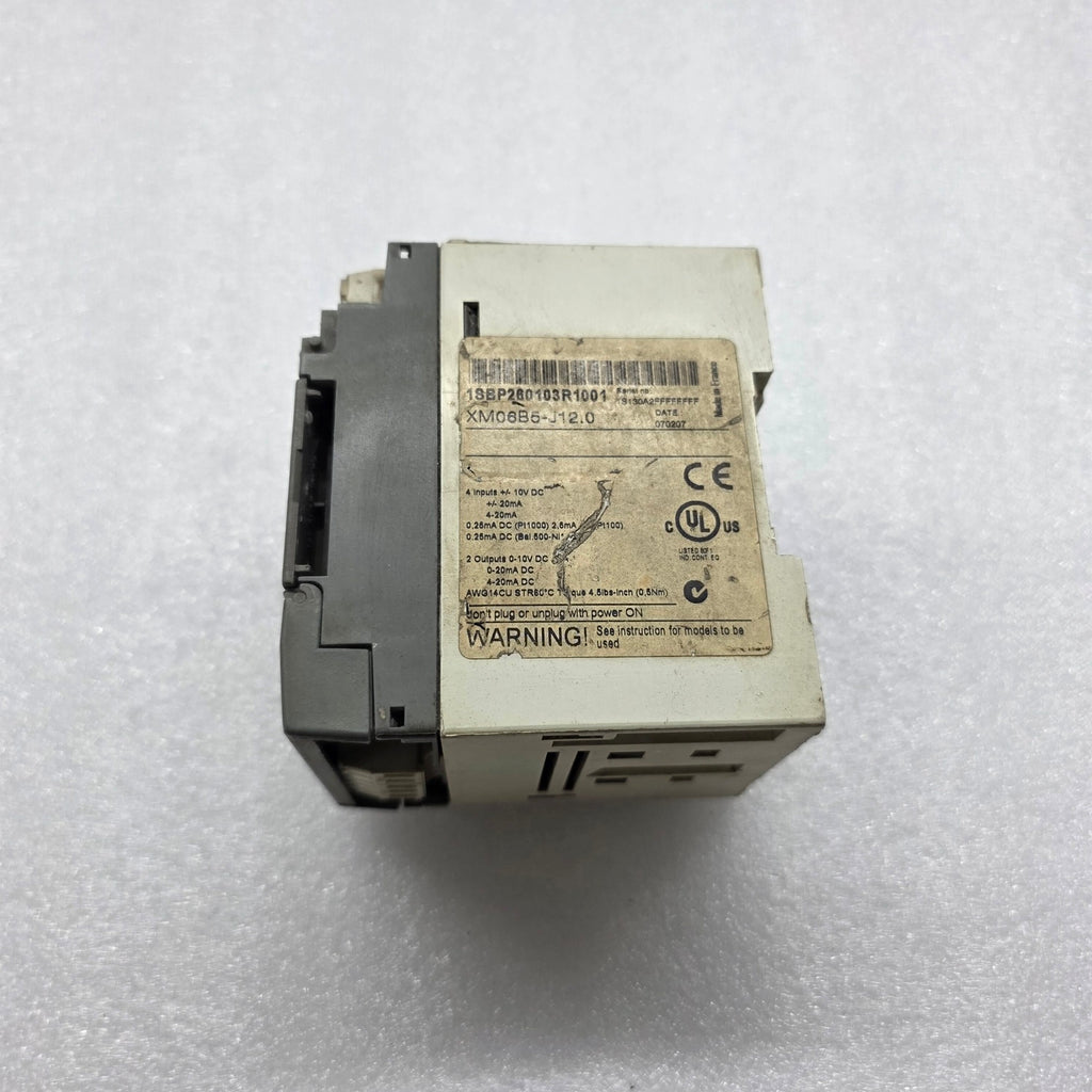 ABB XM06B5-J12.0 EXTENSION I/O MODULE 1SBP260103R1001
