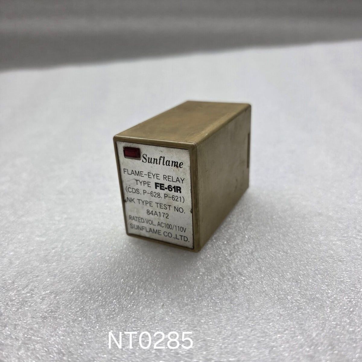 SUN FLAME FE-61R FLAME-EYE RELAY 100-110V