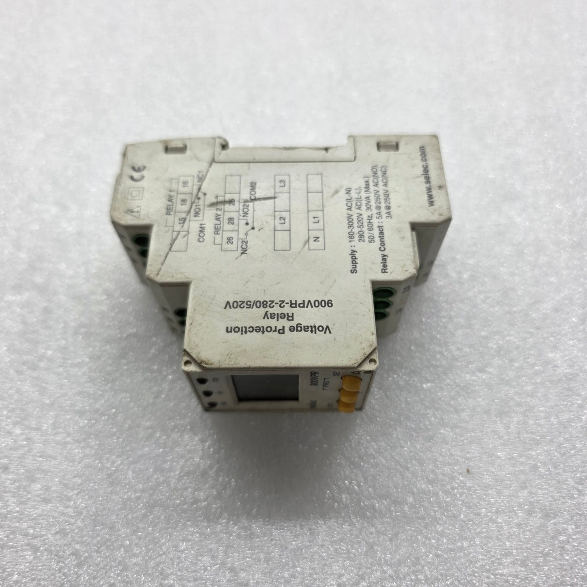 SELEC 900VPR VOLTAGE PROTECTION RELAY