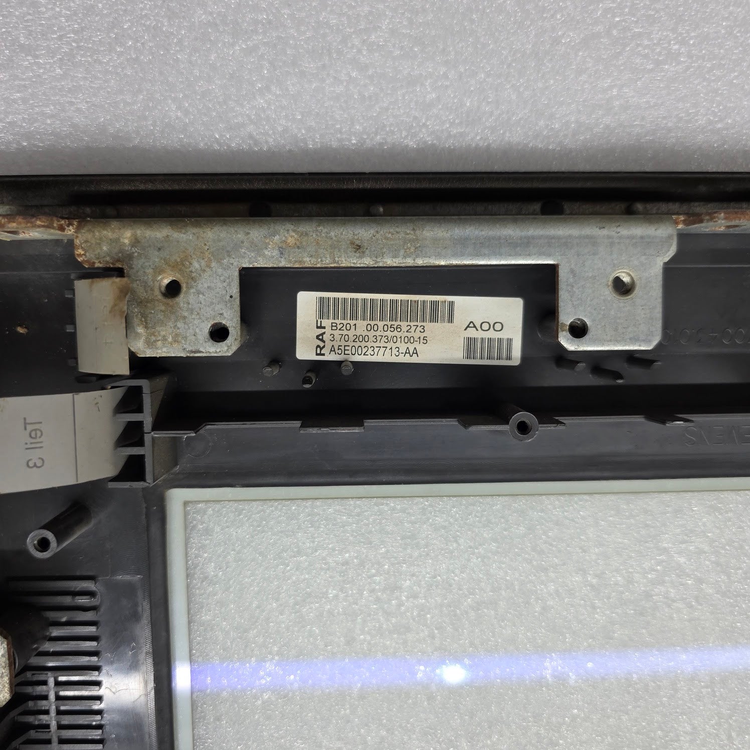 SIEMENS SINUMERIK KEYBOARD MEMBRANE OPERATOR PANEL A5E00237713-AA