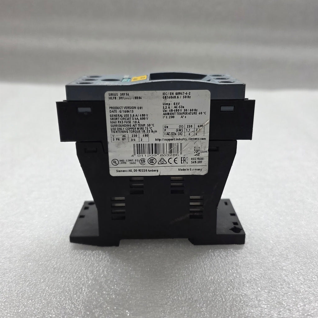SIEMENS 3RF3405-1BB04 SOLID-STATE CONTACTOR