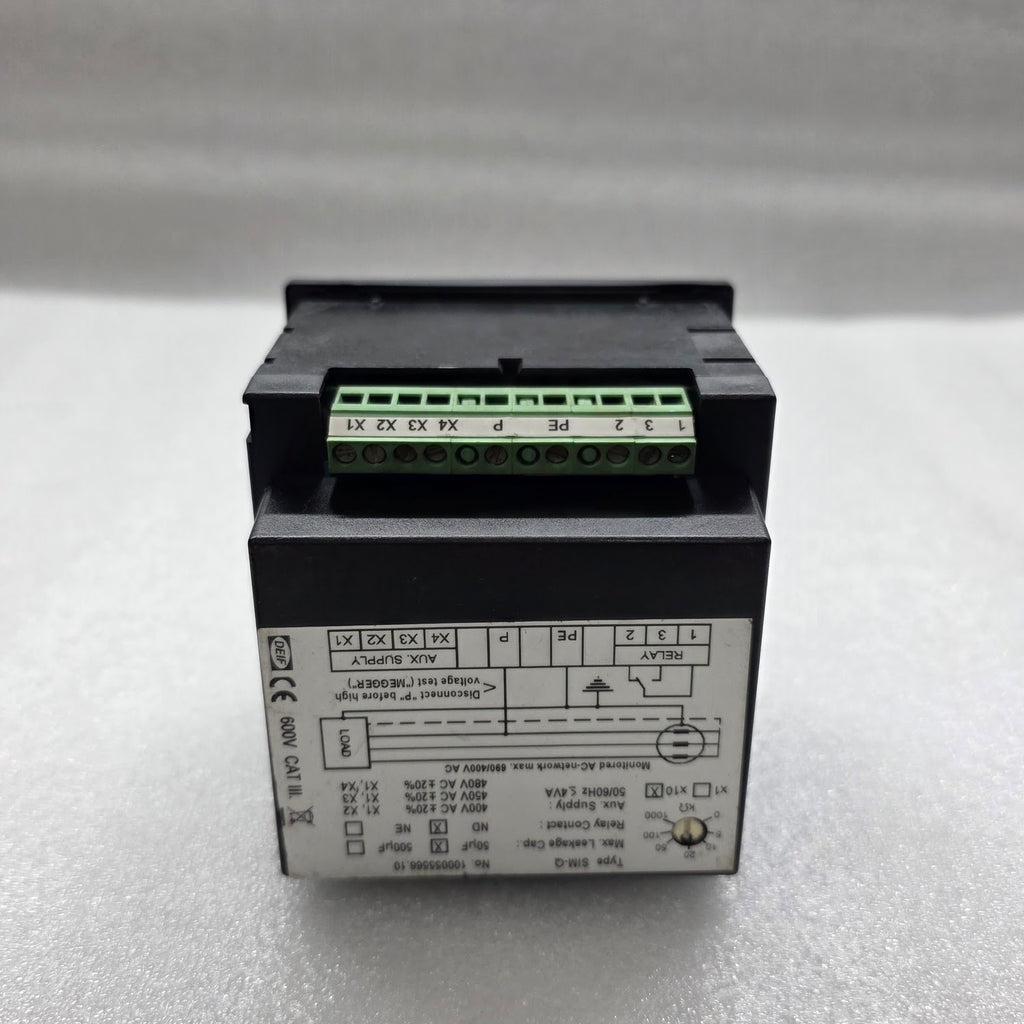 DEIF SIM-Q NETWORK INSULATION MONITOR 400-480VAC