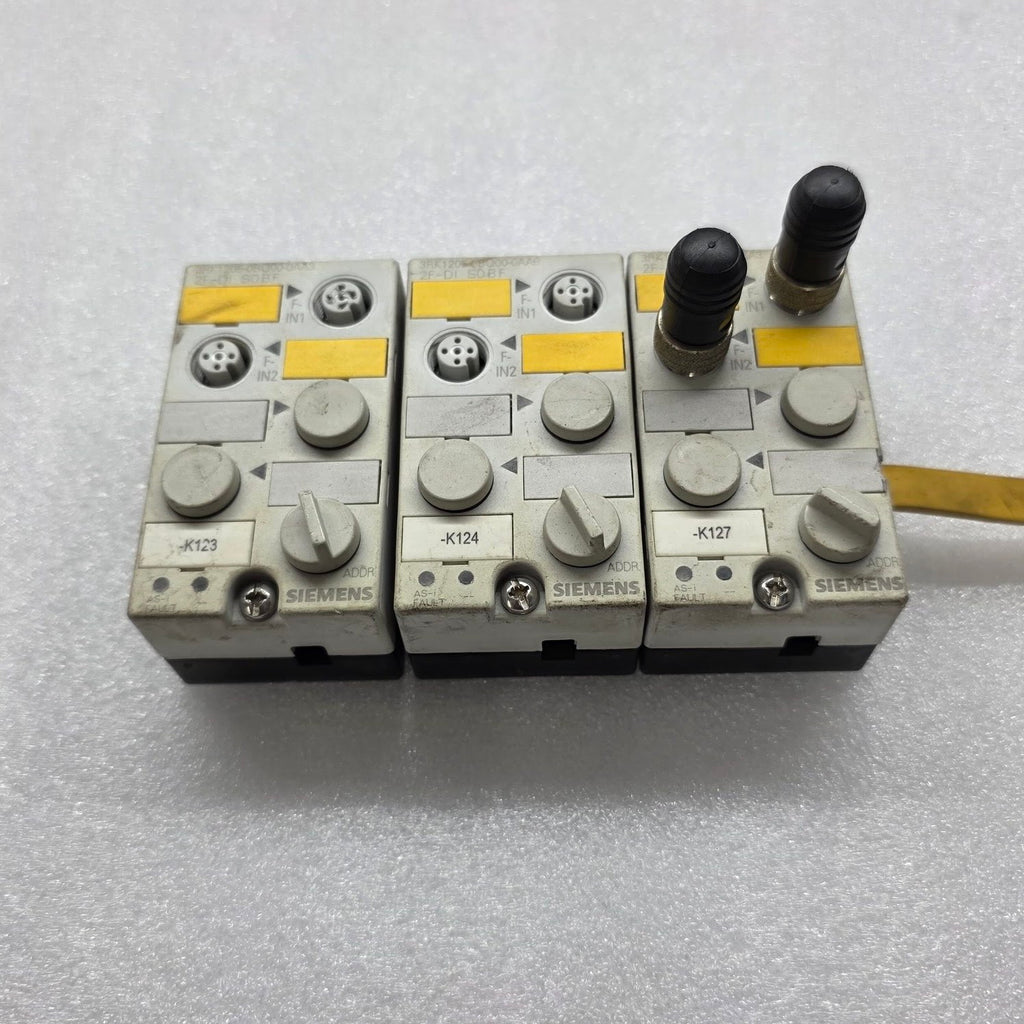 SIEMENS 3RK1205-0BQ00-0AA3 SAFETY MODULE LOT OF 3 UNIT