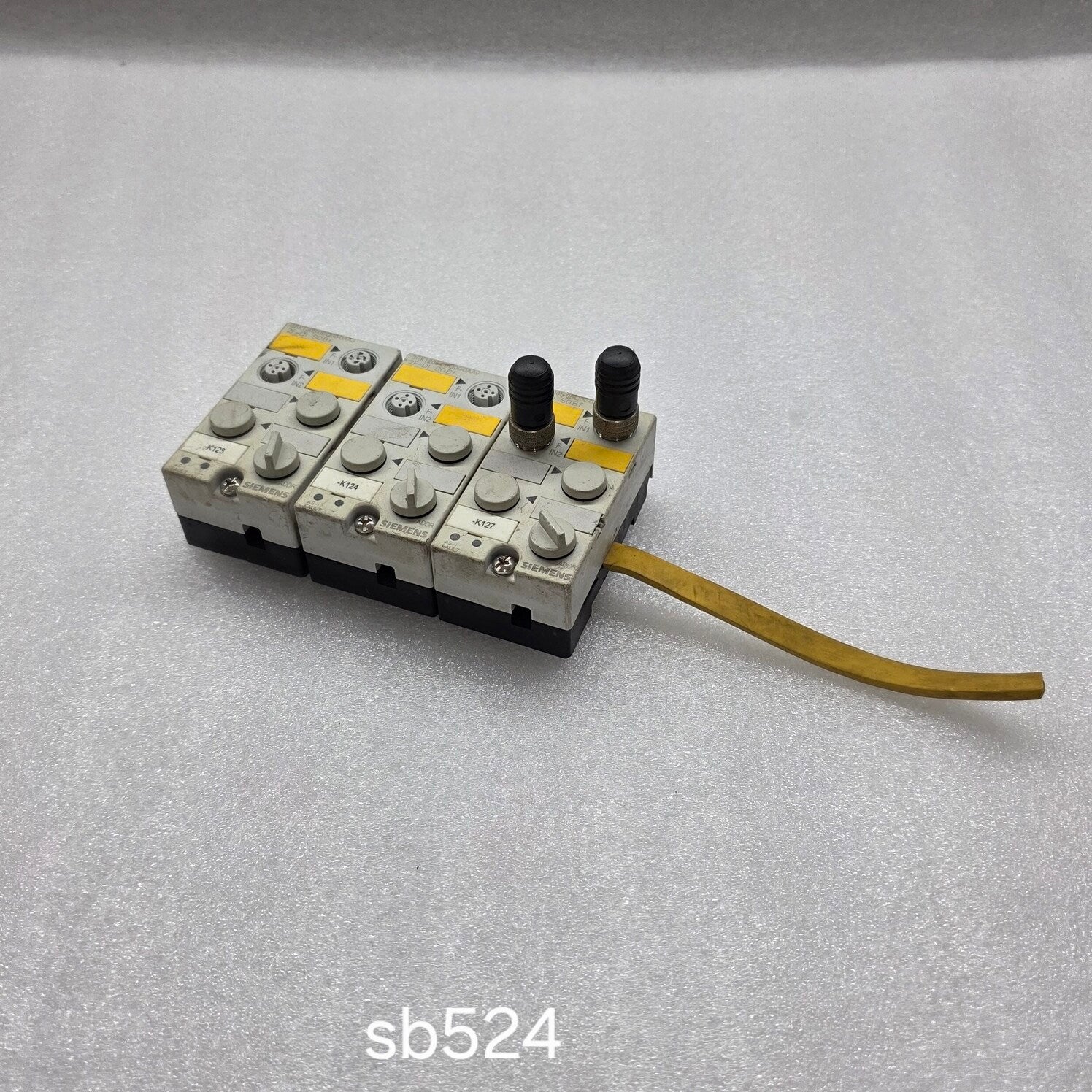 SIEMENS 3RK1205-0BQ00-0AA3 SAFETY MODULE LOT OF 3 UNIT