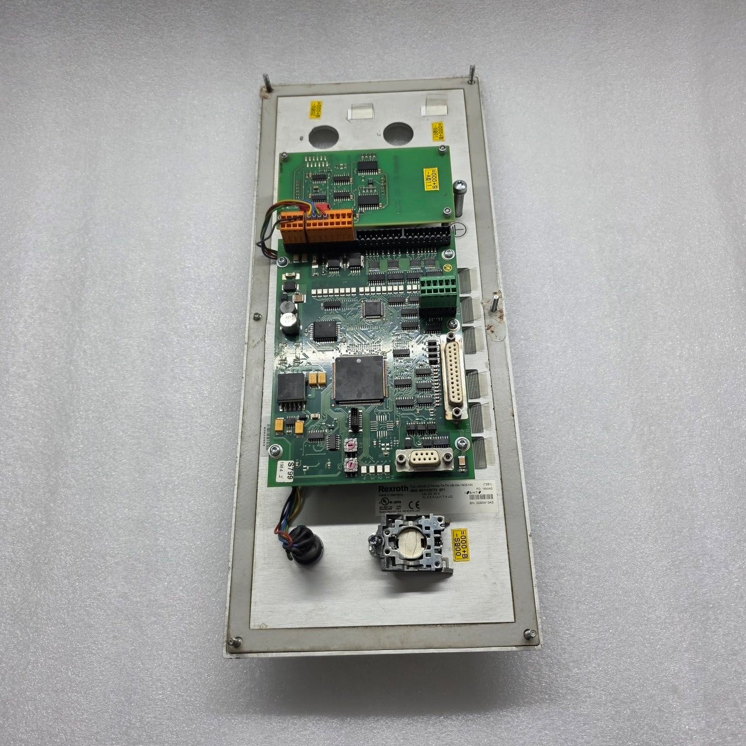 REXROTH INDRACONTROL V R911170772 GF1 VAM40-2-PB-NA-TA-TA-VB-MA-1608-NN