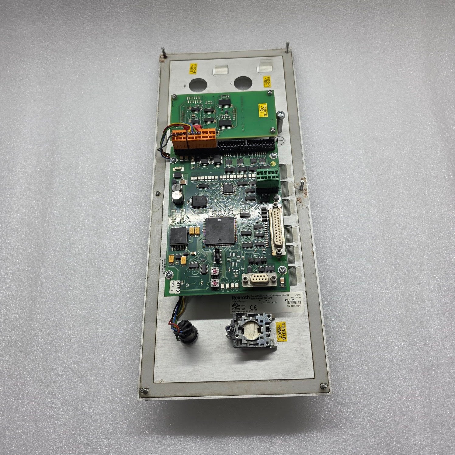 REXROTH INDRACONTROL V R911170772 GF1 VAM40-2-PB-NA-TA-TA-VB-MA-1608-NN