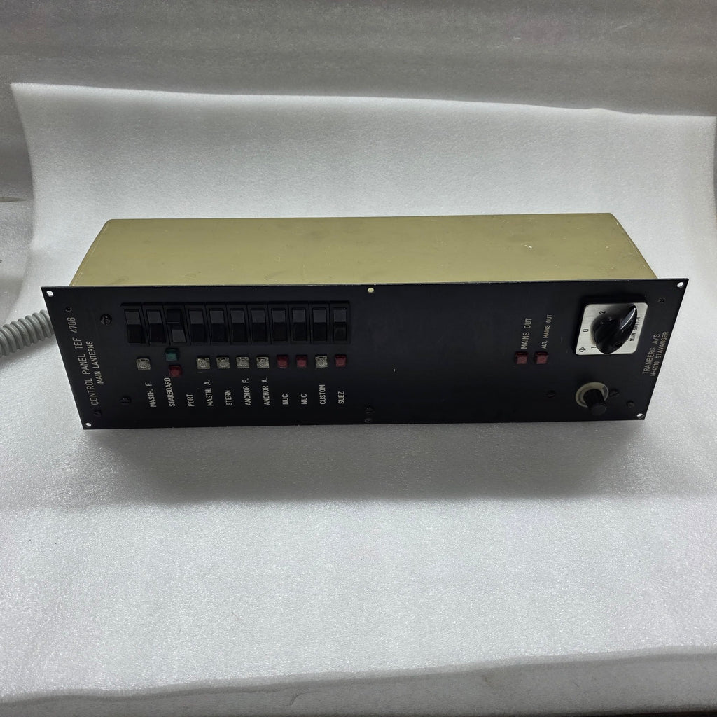 TRANSBERG TEF 4708 CONTROL PANEL MAIN LANTERNS
