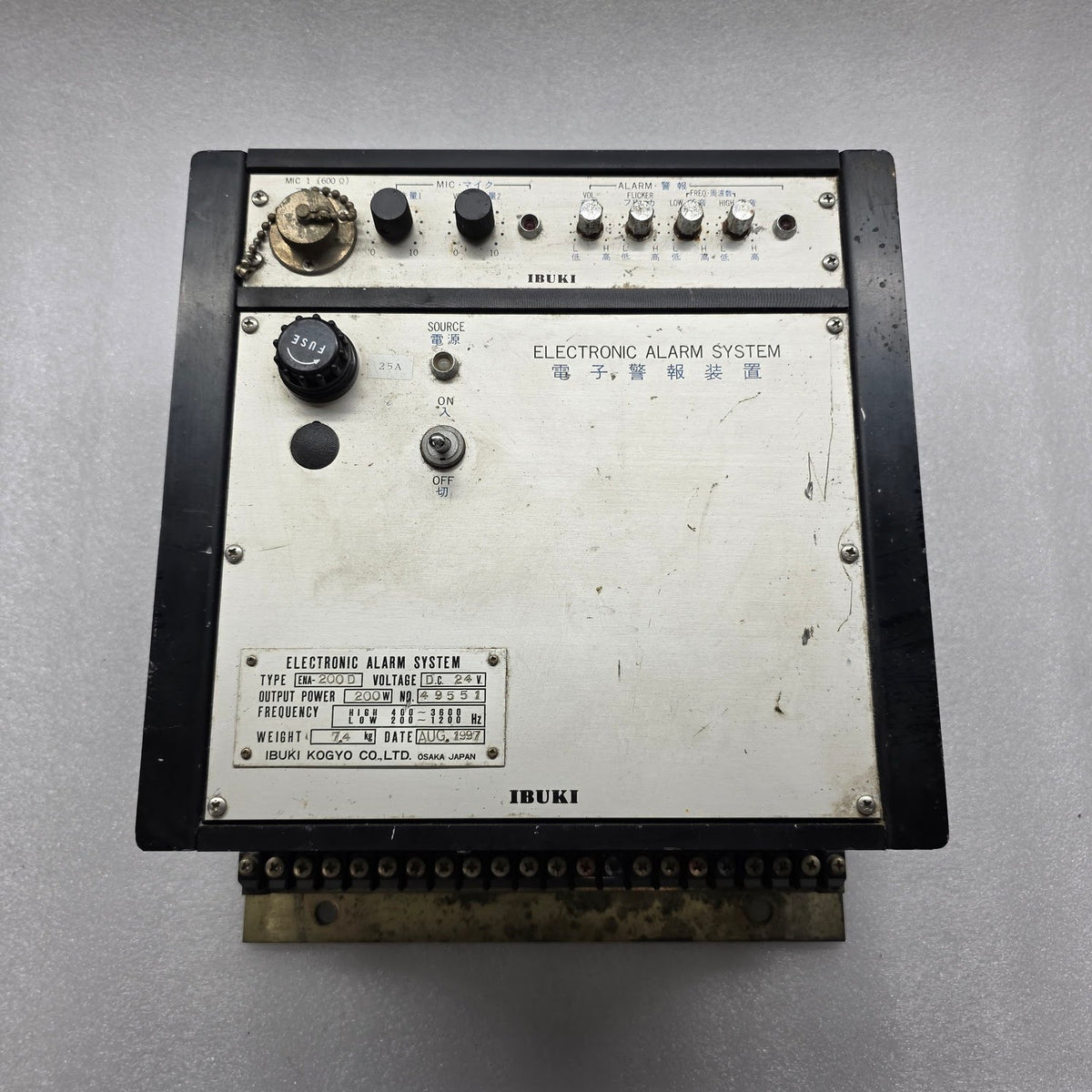 IBUKI KOGYO ENA-200D ALARM SYSTEM 24VDC