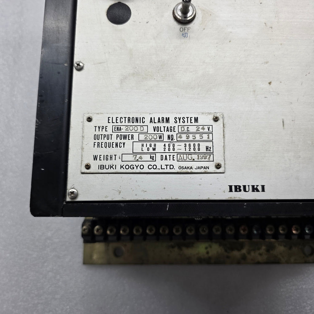 IBUKI KOGYO ENA-200D ALARM SYSTEM 24VDC