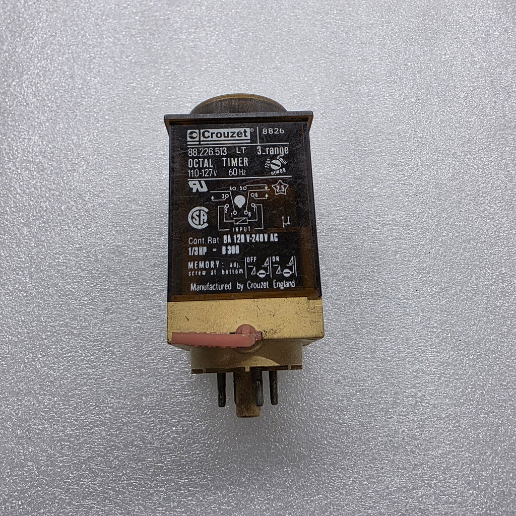 CROUZET 88.226.513 OCTAL TIMER 110-127V