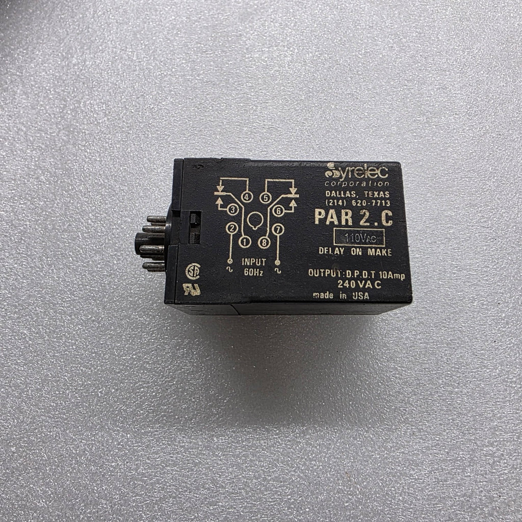 SYRELEC PAR 2.C DELAY TIMER 110VAC