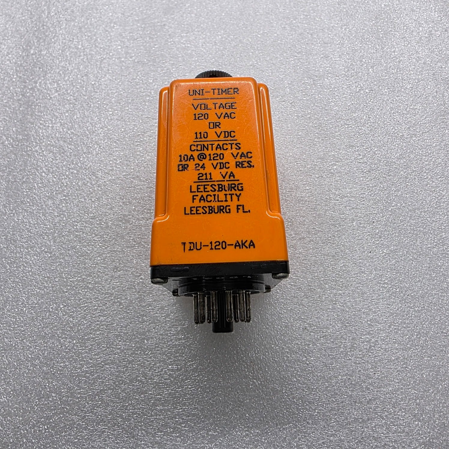 LEESBURG TDU-120-AKA TIME DELAY RELAY 120VAC/110VDC