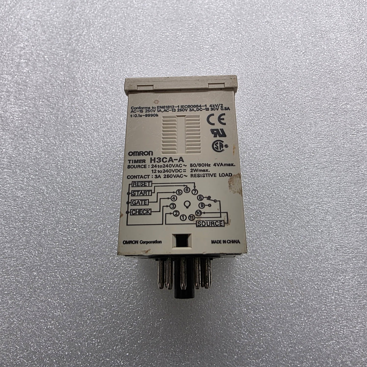 OMRON H3CA-A MULTI-FUNCTION TIMER 24-240VAC/12-240VDC