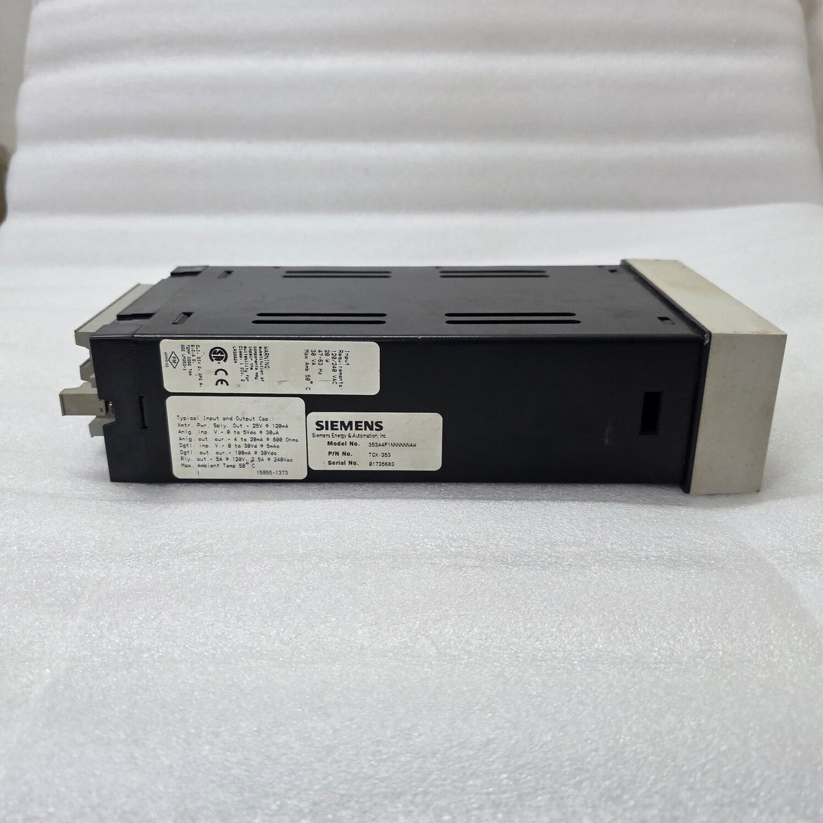 SIEMENS 353A4F1NNNNNNAW DCS MODULE AUTOMATION CONTROLLER TGX 353