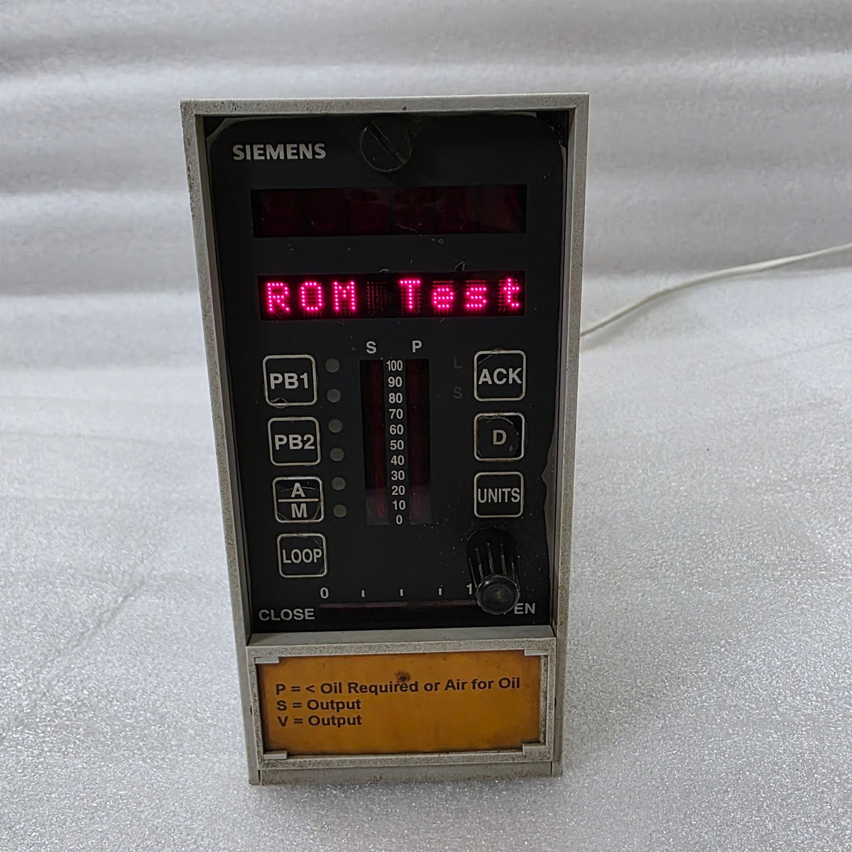 SIEMENS 353A4F1NNNNNNAW DCS MODULE AUTOMATION CONTROLLER TGX 353