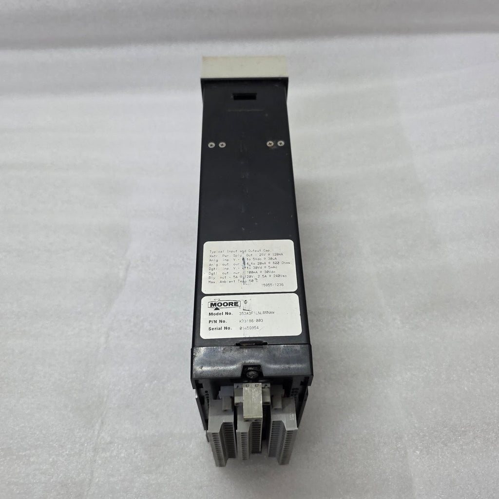 SIEMENS MOORE 353A3F1LNLRNNAW AUTOMATION PROCESS CONTROLLER K73186-003