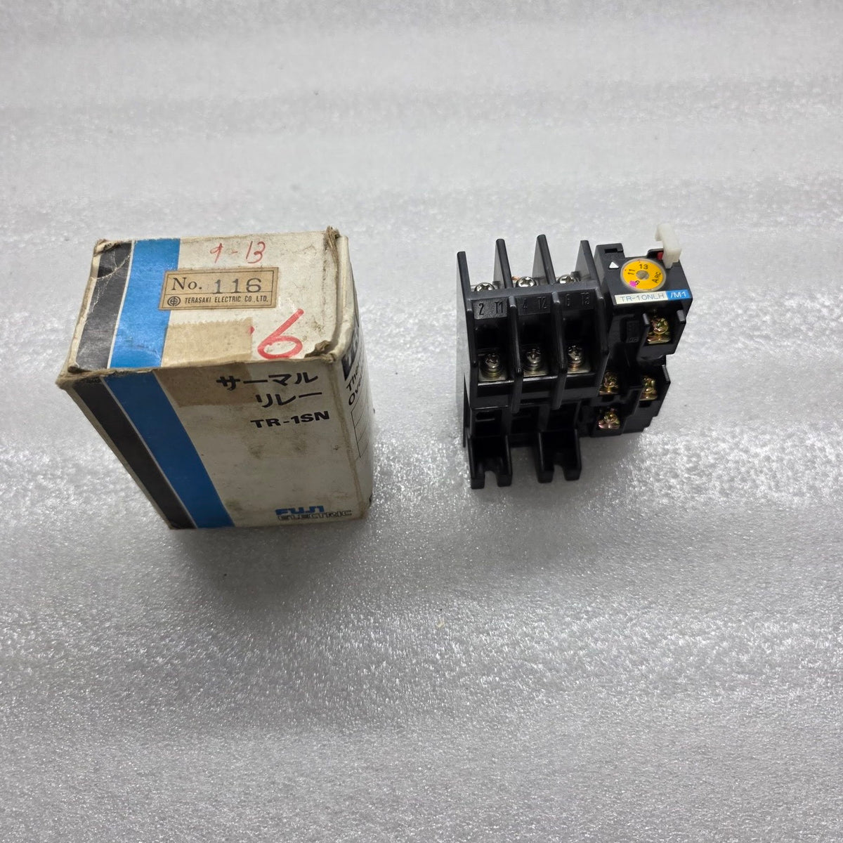 FUJI ELECTRIC TR-10NLH/M1 THERMAL OVERLOAD RELAY 6-13A