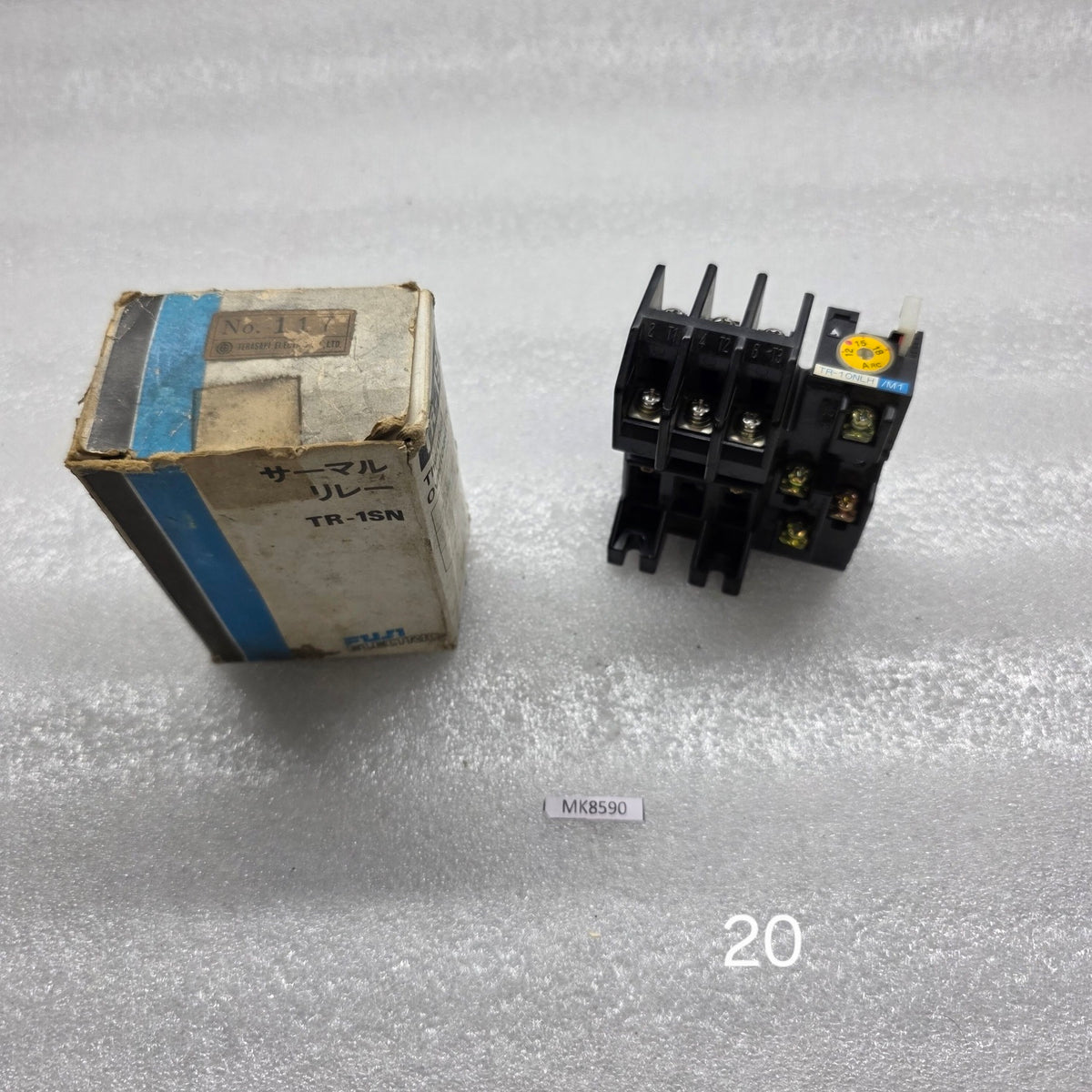 FUJI ELECTRIC TR-10NLH/M1 THERMAL OVERLOAD RELAY 12-18A