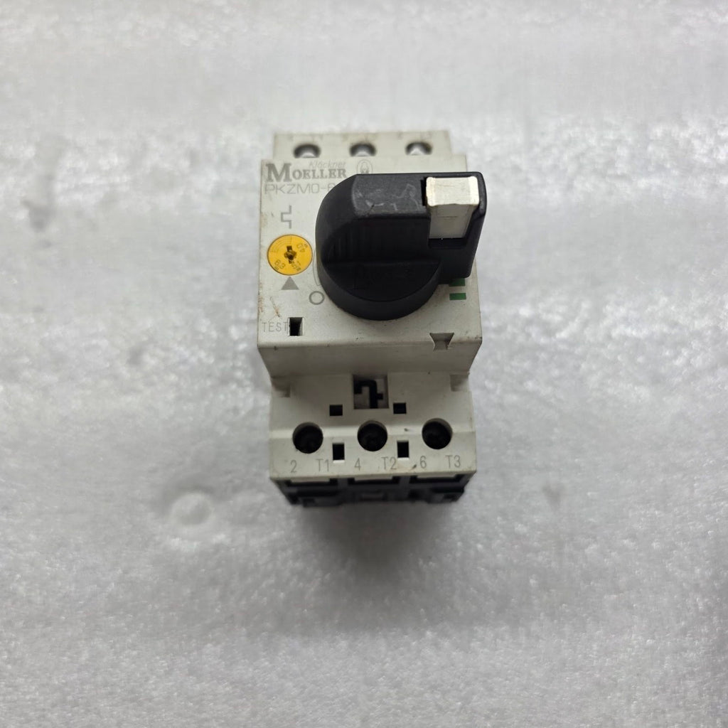 MOELLER PKZM0-6.3 MOTOR PROTECTION CIRCUIT BREAKER 4-6.3A