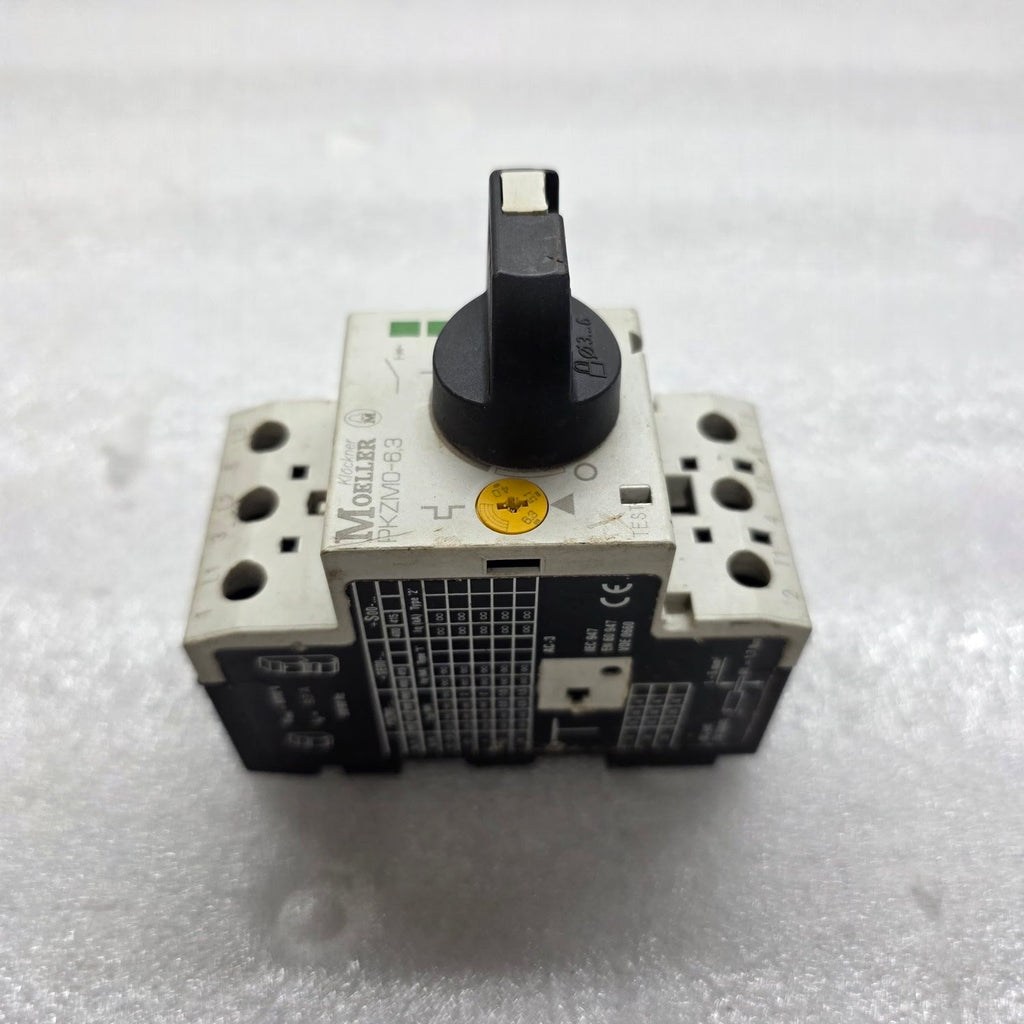 MOELLER PKZM0-6.3 MOTOR PROTECTION CIRCUIT BREAKER 4-6.3A