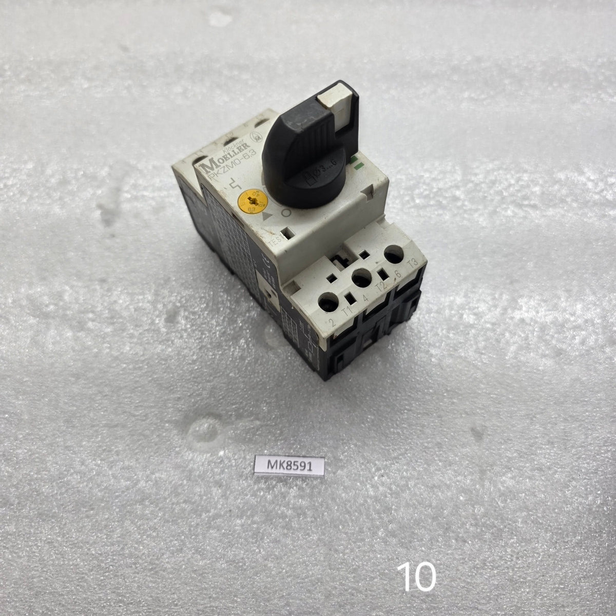 MOELLER PKZM0-6.3 MOTOR PROTECTION CIRCUIT BREAKER 4-6.3A