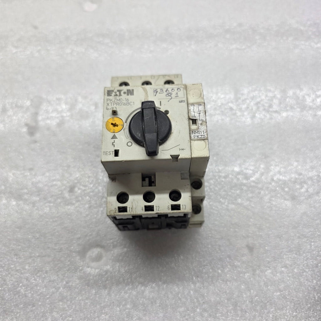 EATON PKZM0-16 MOTOR PROTECTION CIRCUIT BREAKER XTPR016BC1 10-16A