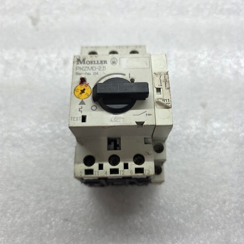 MOELLER PKZM0-2.5 MOTOR PROTECTION CIRCUIT BREAKER 1.8-2.5A