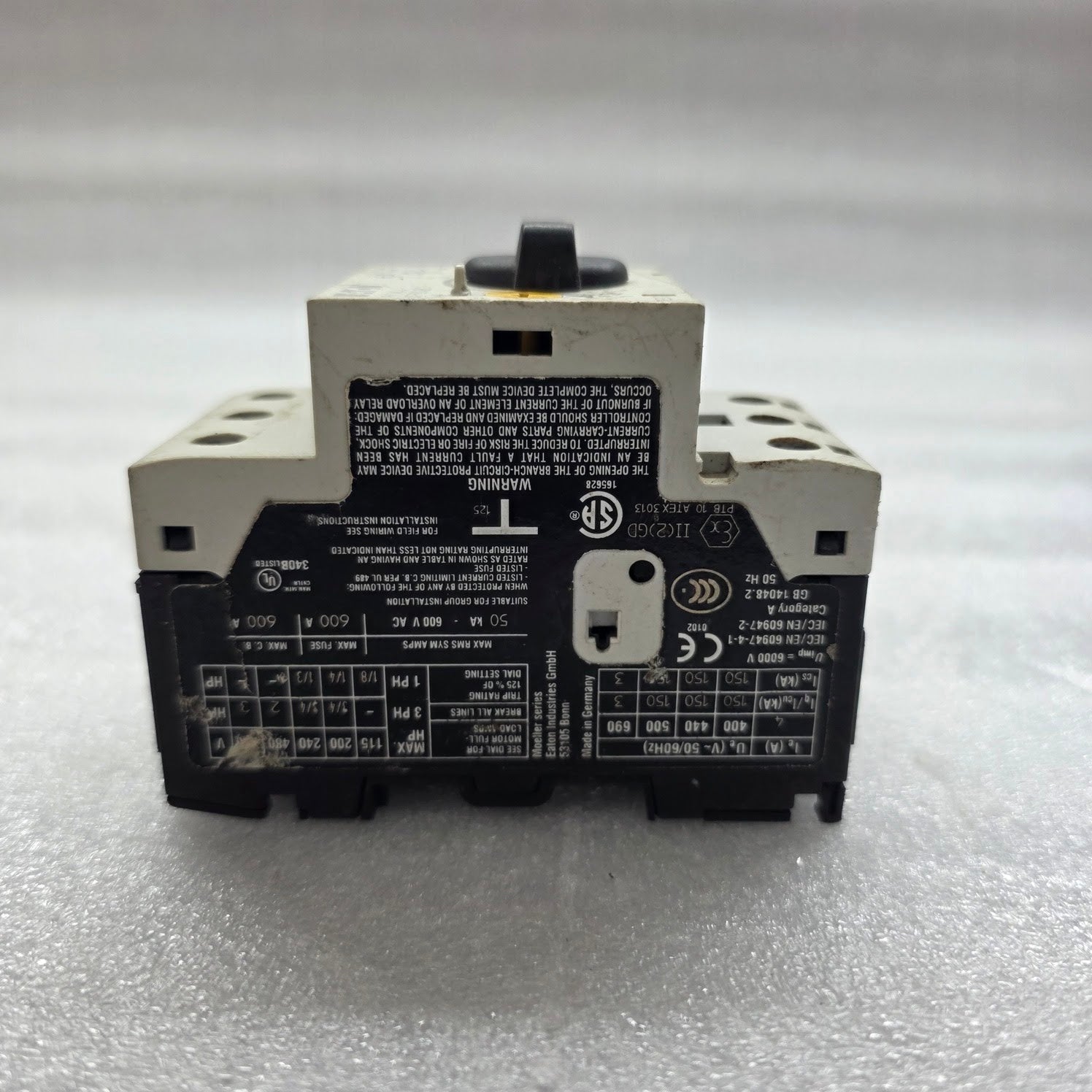 EATON PKZM0-4 MOTOR PROTECTION CIRCUIT BREAKER 4A XTPR004BC1