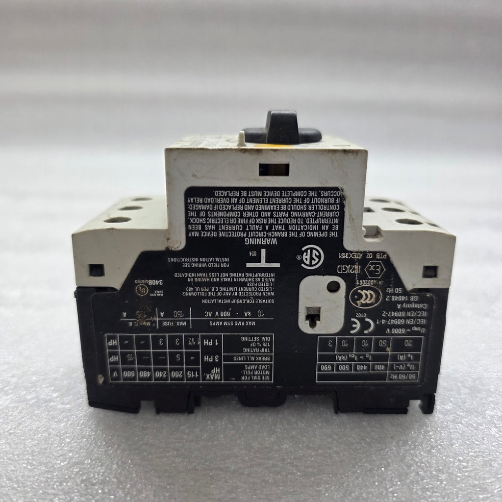 MOELLER PKZM0-20 MOTOR PROTECTION CIRCUIT BREAKER 18-20A