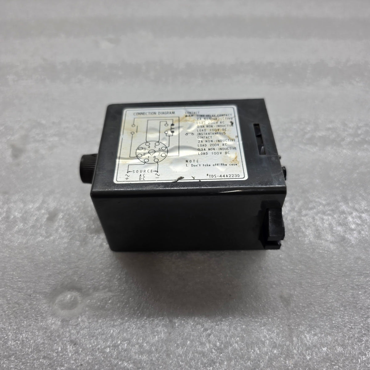 OMRON TDS SOLID STATE TIMER 24VDC TDS-44A223D
