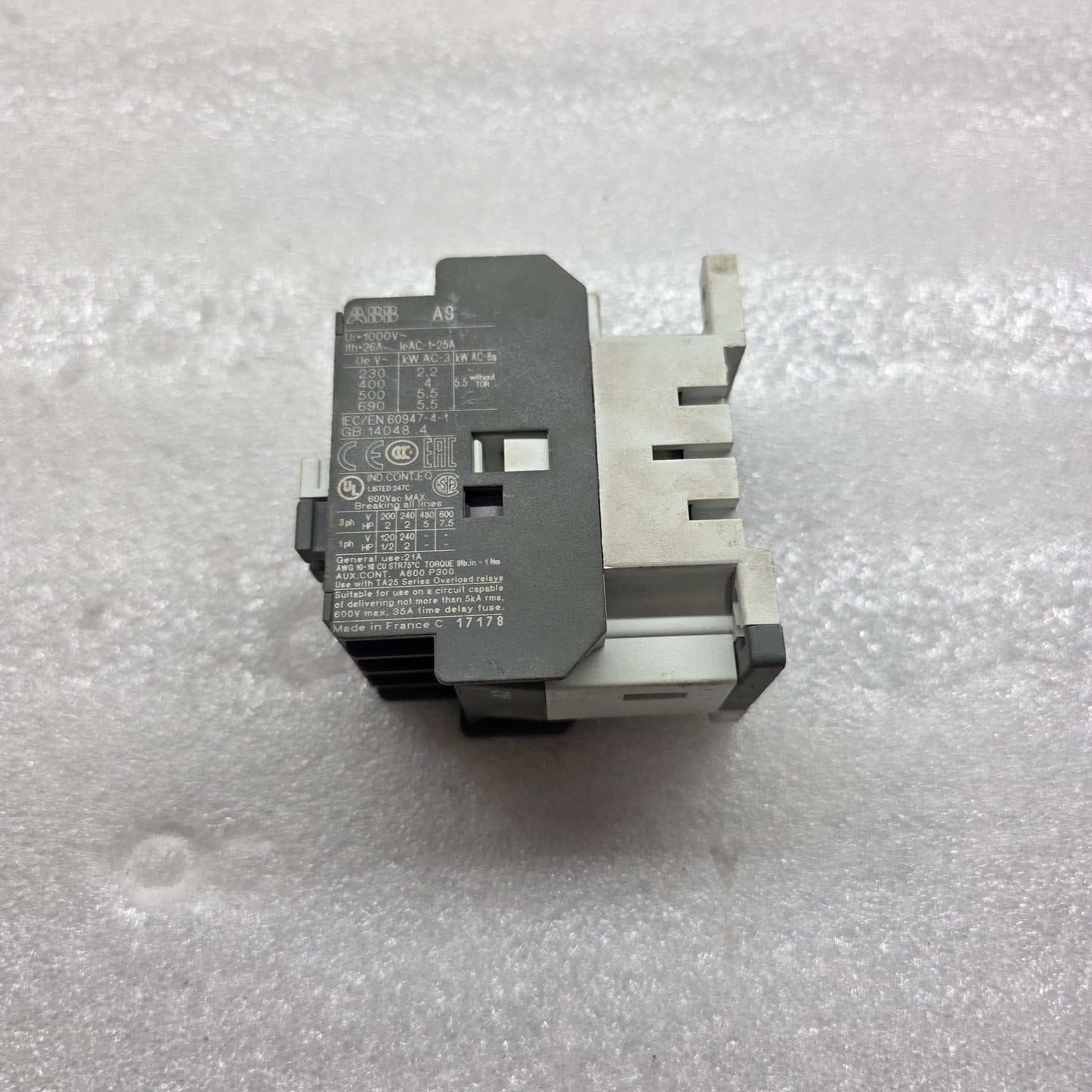 ABB A9-30-10 CONTACTOR 220-240V