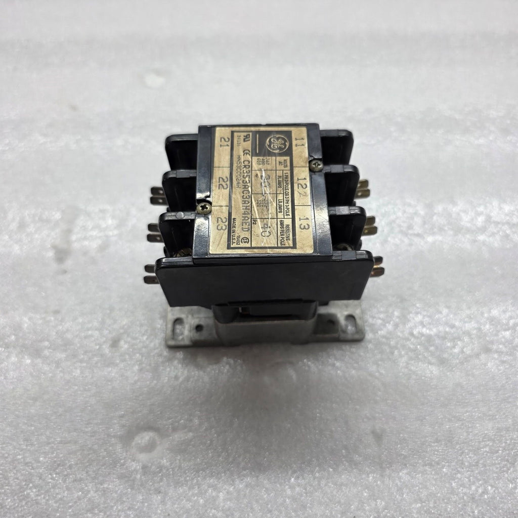 GENERAL ELECTRIC CR353AC3AH4AED MAGNETIC CONTACTOR 30A 24VAC