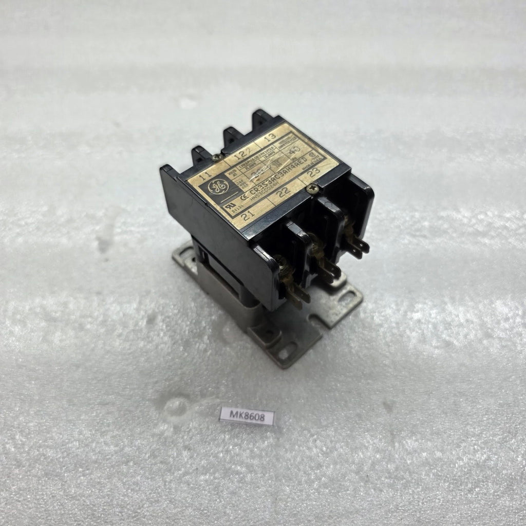 GENERAL ELECTRIC CR353AC3AH4AED MAGNETIC CONTACTOR 30A 24VAC