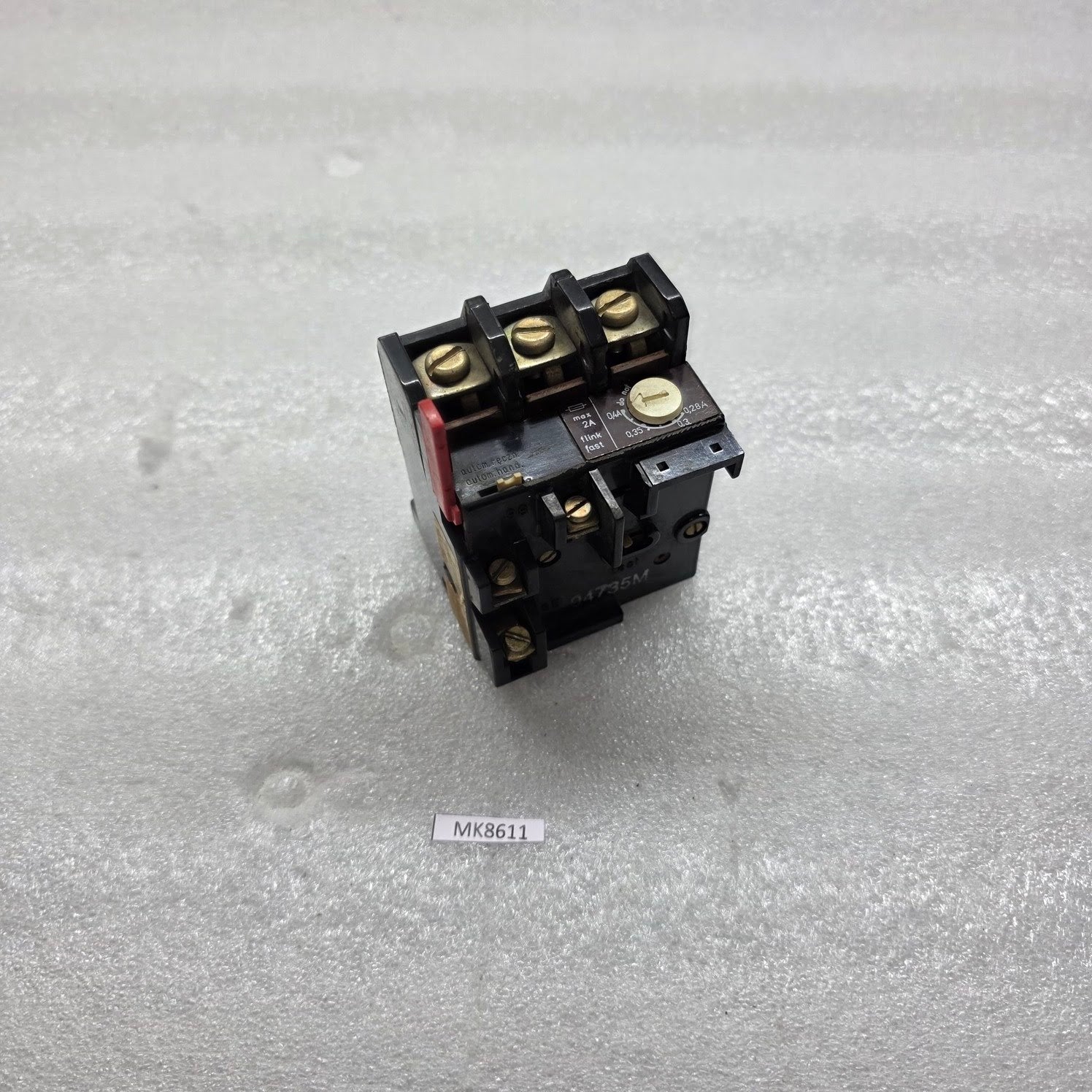 ELESTER TSA 45P C661 THERMAL OVERLOAD RELAY 0.28-0.40A