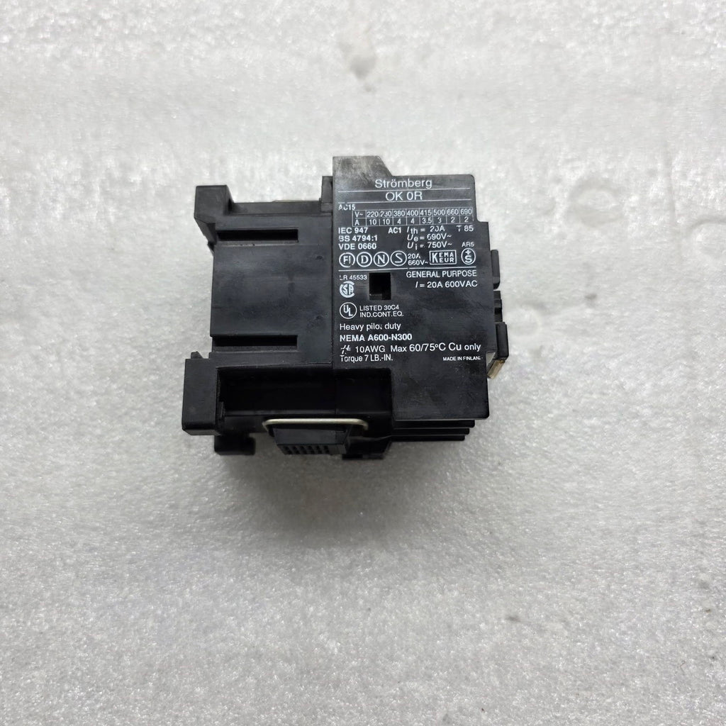 STROMBERG OK0R31 CONTACTOR 24VAC