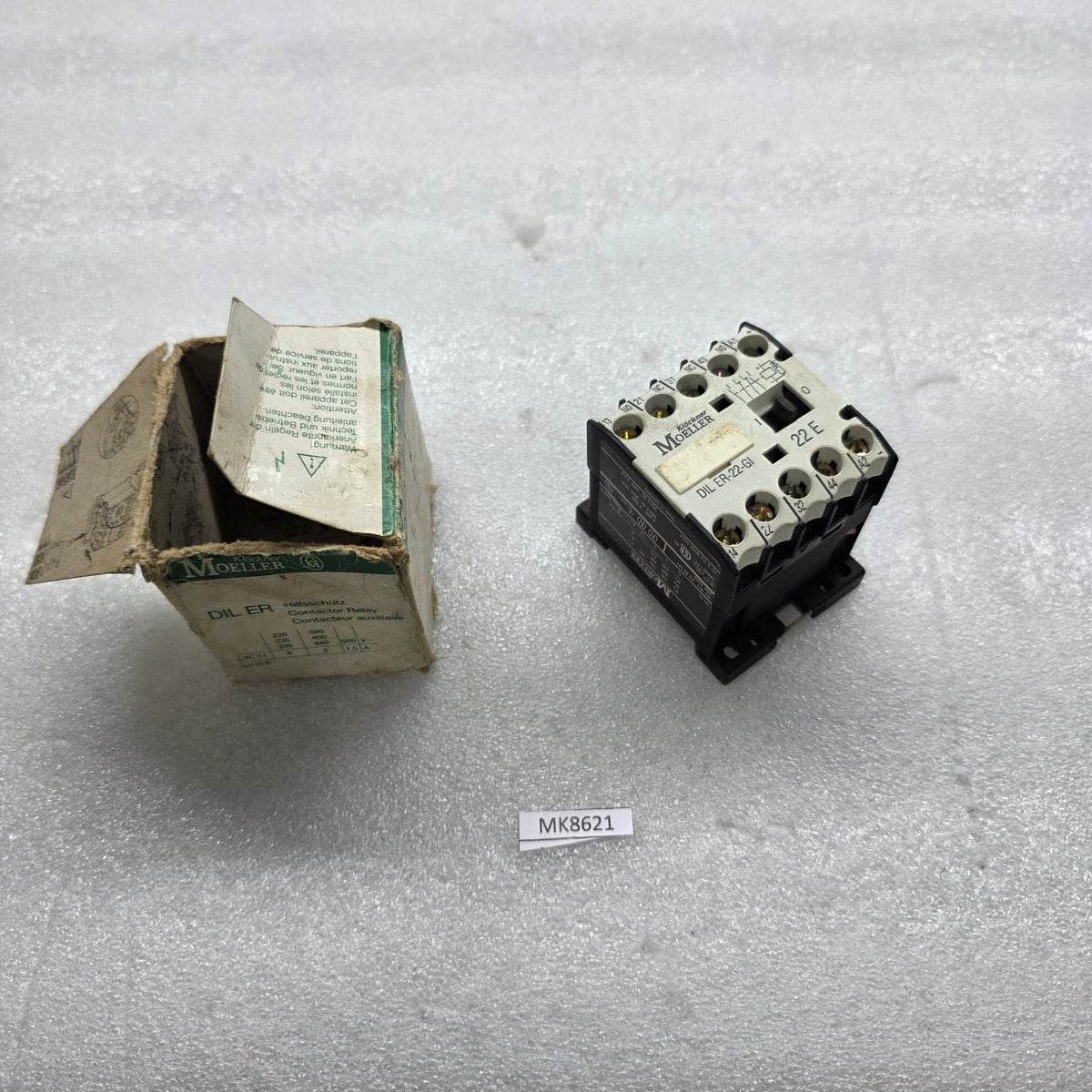MOELLER DIL-ER-22-GI CONTACTOR RELAY