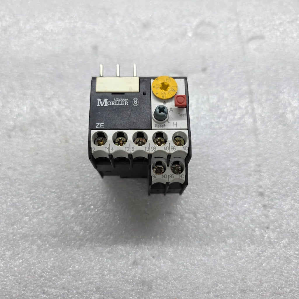MOELLER ZE-0.4 THERMAL OVERLOAD RELAY 0.24-0.4A