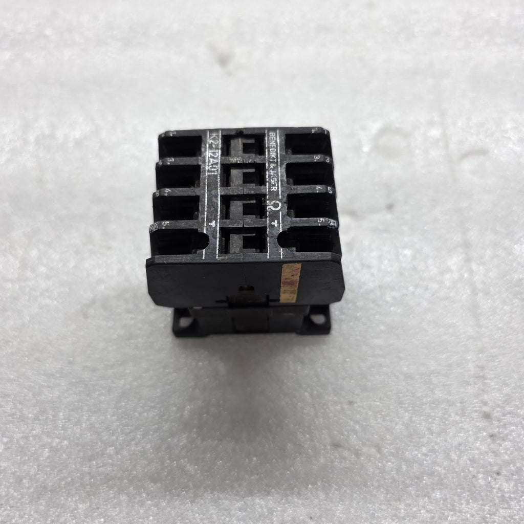 BENEDIKT & JAGER K2-12A01 MAGNETIC CONTACTOR 30A