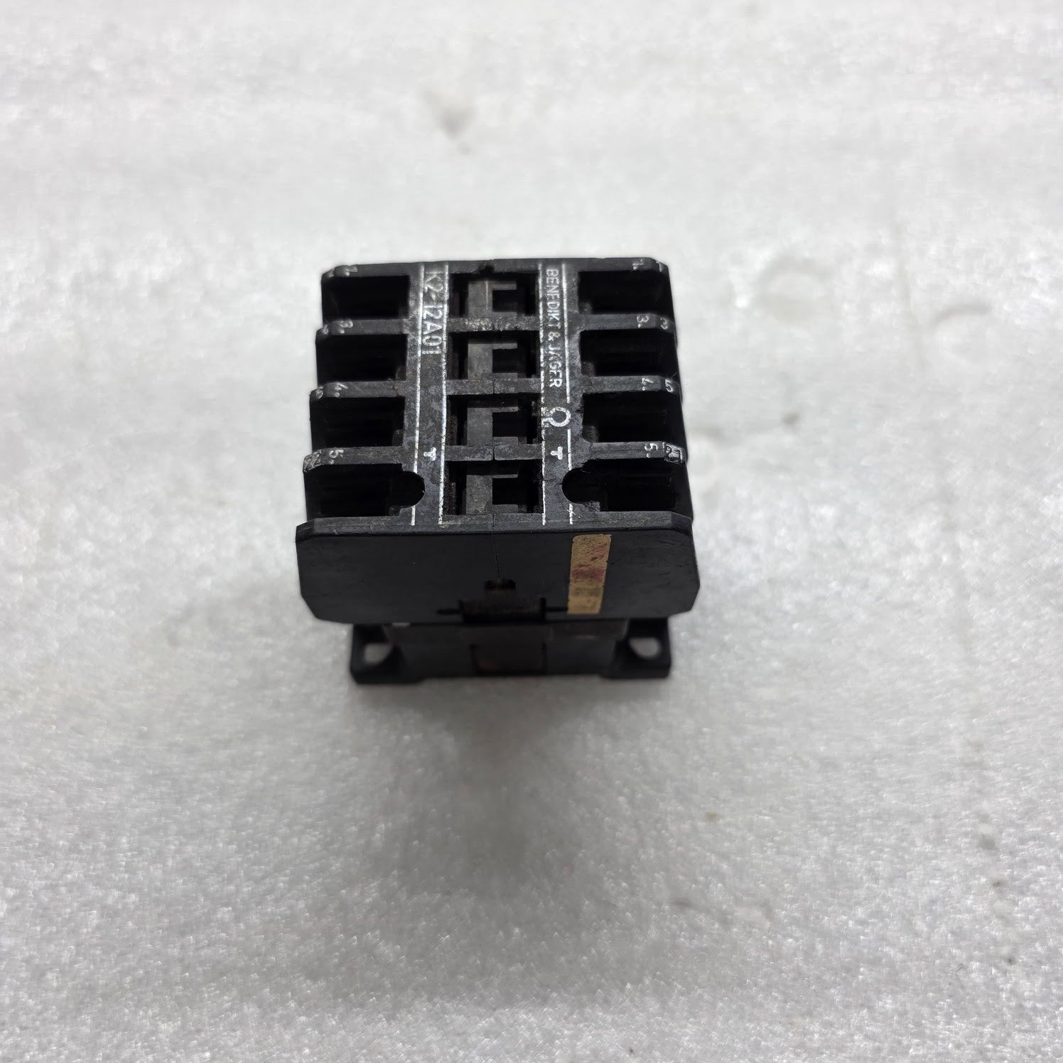 BENEDIKT & JAGER K2-12A01 MAGNETIC CONTACTOR 30A