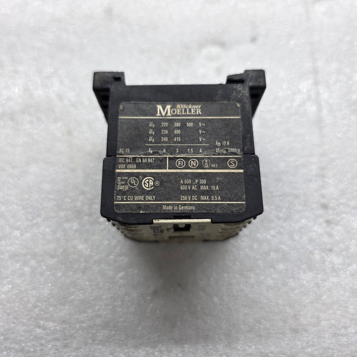 MOELLER DIL ER-31 CONTROL RELAY