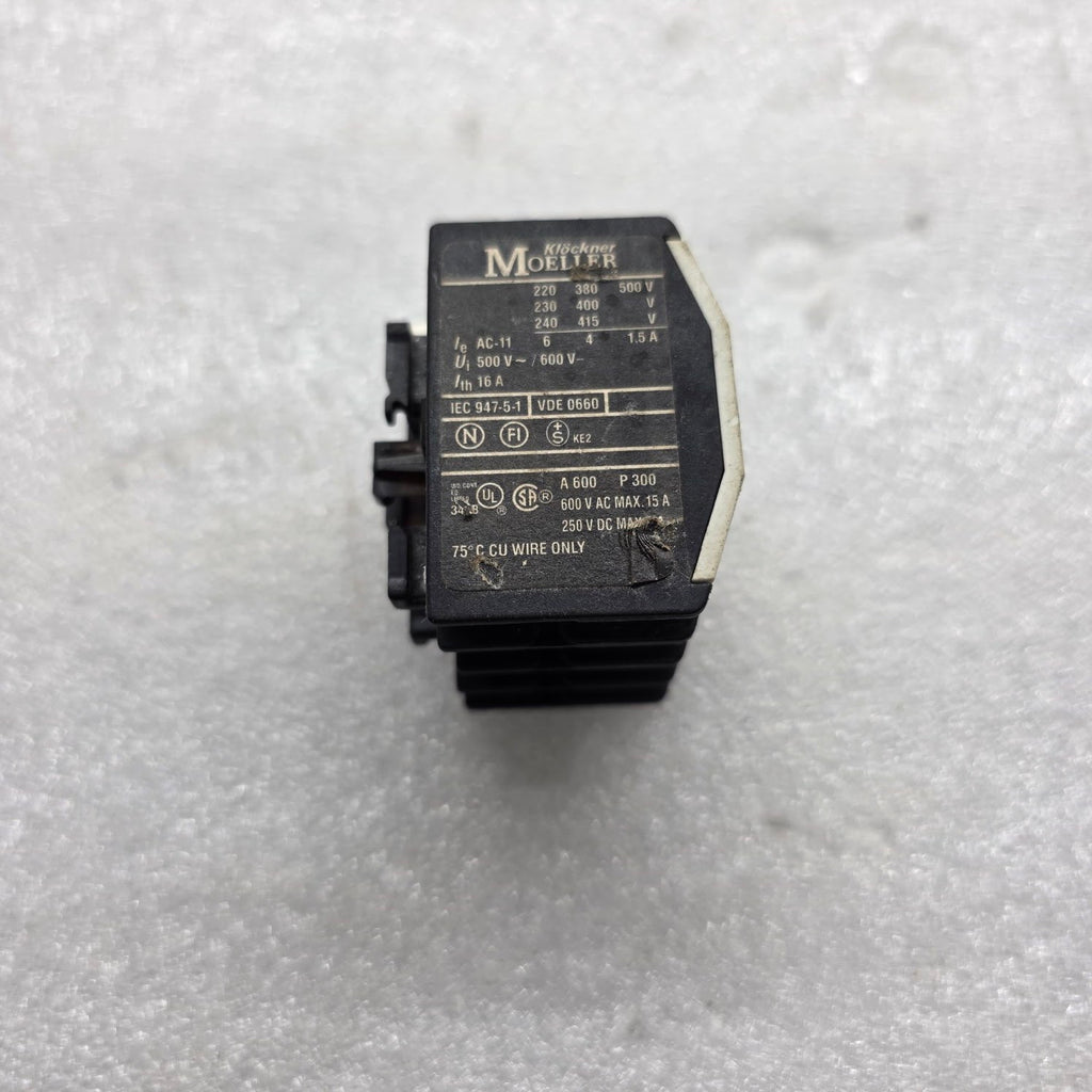 MOELLER 04 DIL AUXILIARY CONTACT