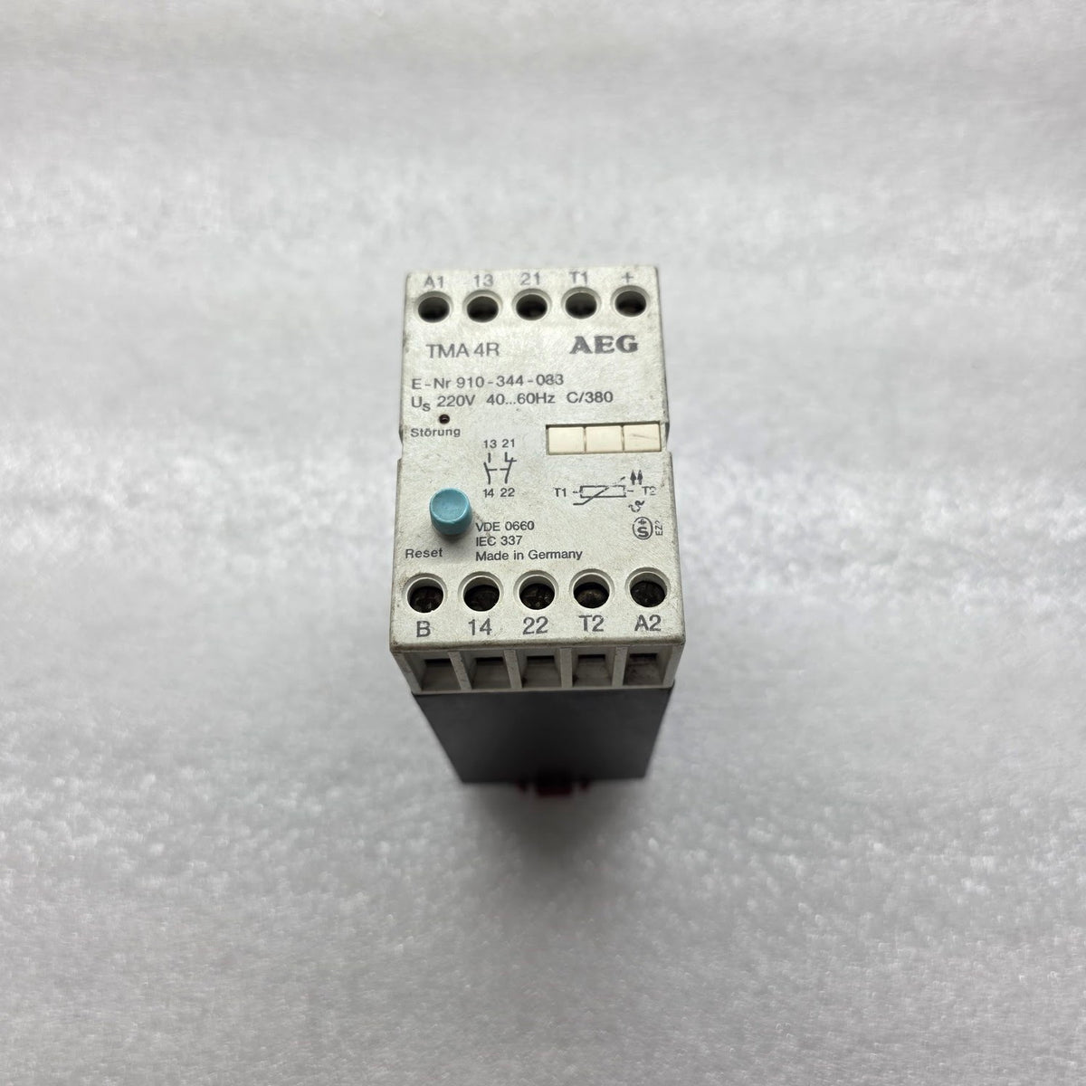 AEG TMA 4R CONTROL RELAY 910-344-083 220V