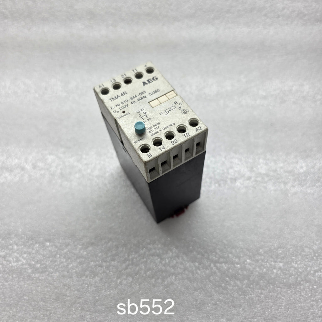AEG TMA 4R CONTROL RELAY 910-344-083 220V