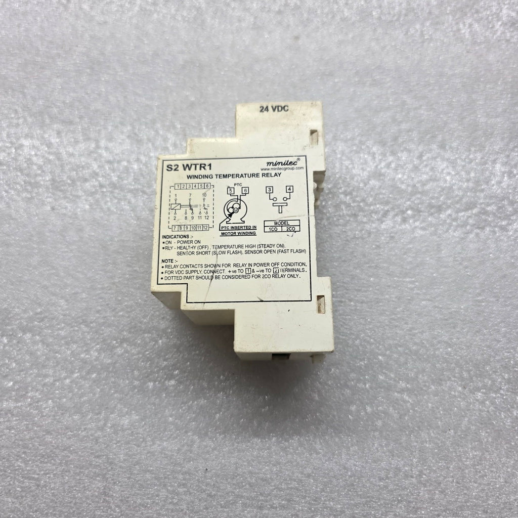 MINILEC S2 WTR1 WINDING TEMPERATURE RELAY