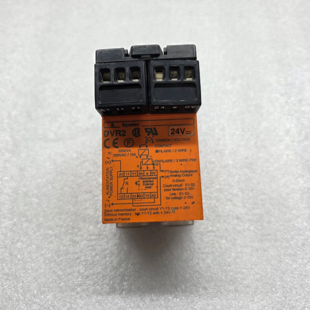 SYRELEC DVR2 SPEED RELAY 24V