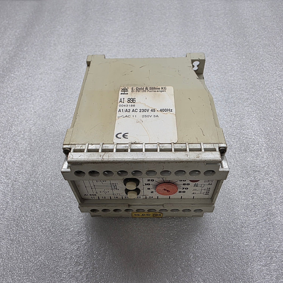 DOLD AI896 CONTROL RELAY 0043186 230V