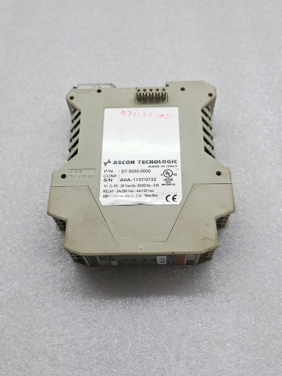 ASCON TECHNOLOGIC D7-5055-0000 CONTROLLER
