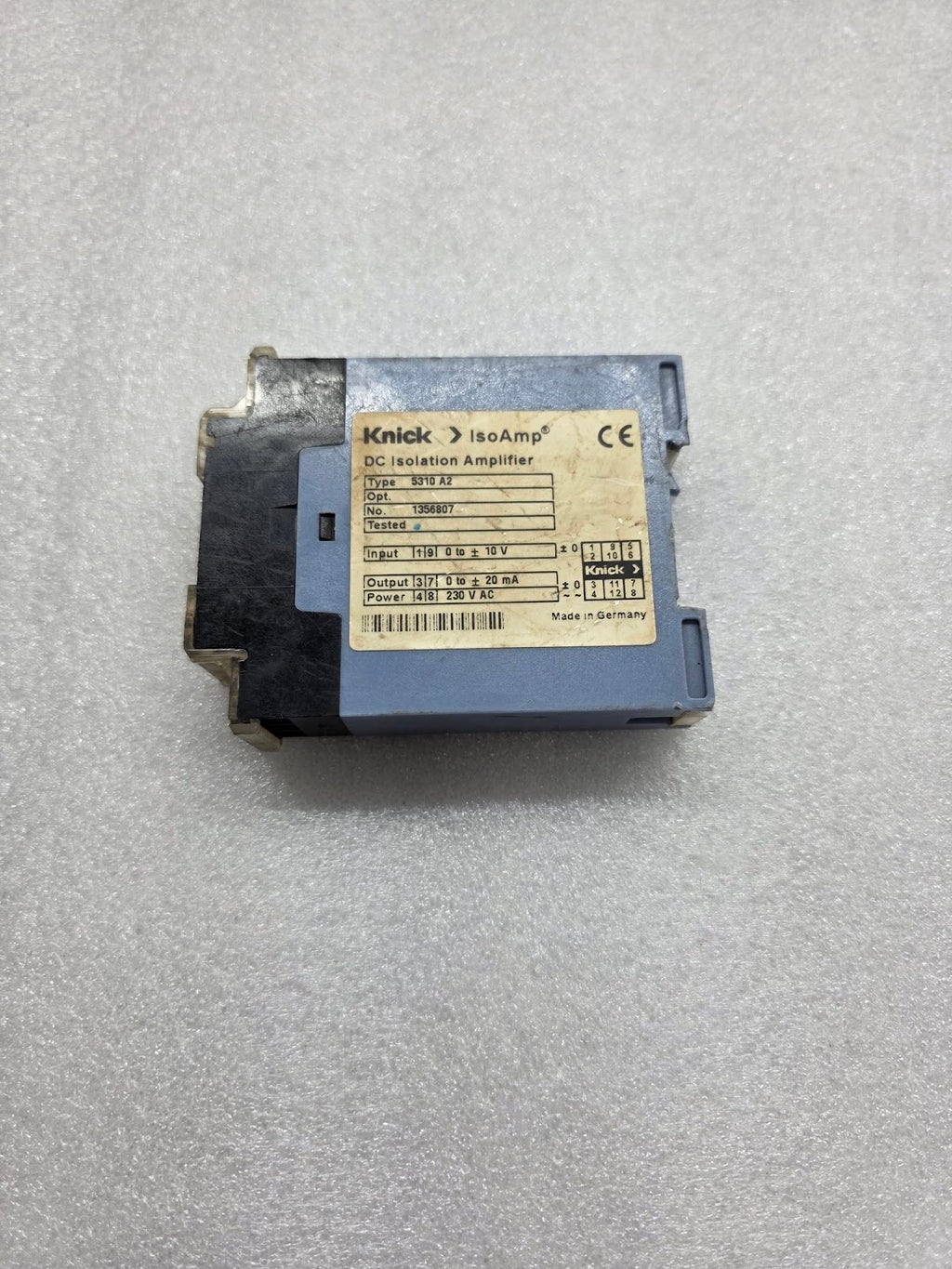 KNICK 5310 A2 DC ISOLATION AMPLIFIER